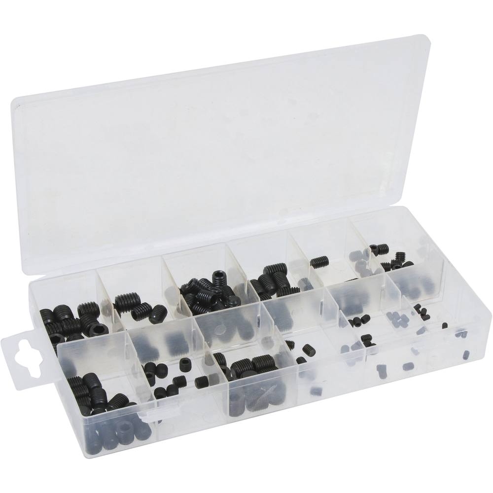 Vis 6 pans sans tête de M3 à M10 - coffret de 160 pcs KLIPPER - 14164