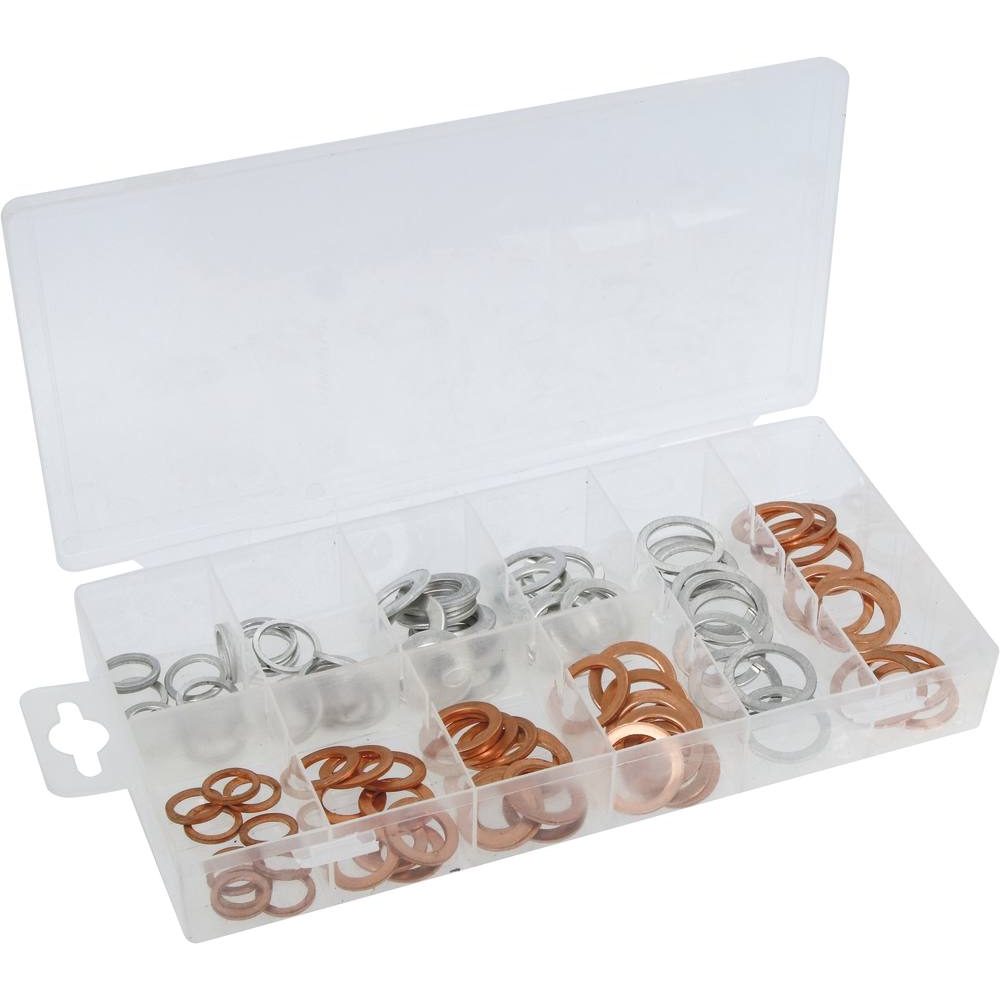 Rondelle cuivre et aluminium de M10 à M18 - coffret de 100 pcs KLIPPER - 14172