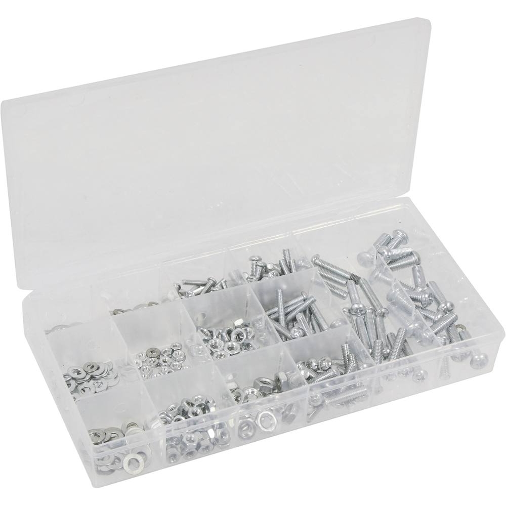 Vis/rondelle/écrou de M3 à M6 - coffret de 330 pcs KLIPPER - 14179