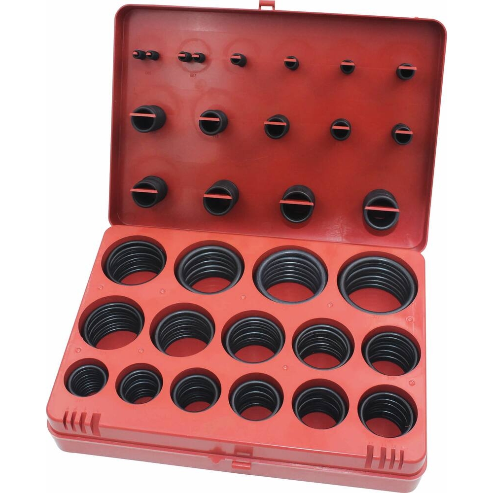 Joints toriques métriques 3,17 à 44,45mm - coffret de 382 pcs KLIPPER - 14192