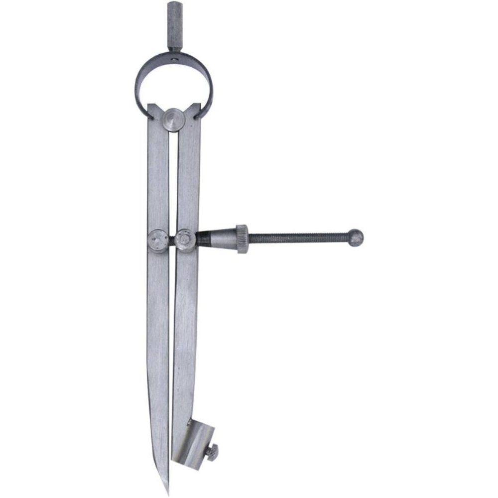 Compas de mecanicien droit 200mm avec porte crayon DRAKKAR TOOLS - 14312