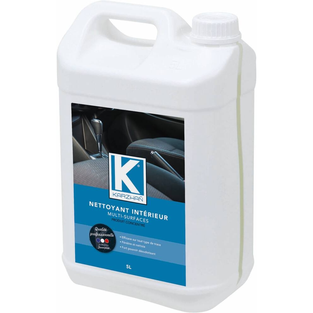 Nettoyant intérieur multi-surfaces - bidon de 5L KARZHAN - 14313