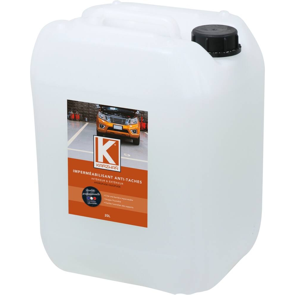 Anti-tâche Hydrofuge et oléofuge imperméabilisant - bidon de 20L KARZHAN - 14327