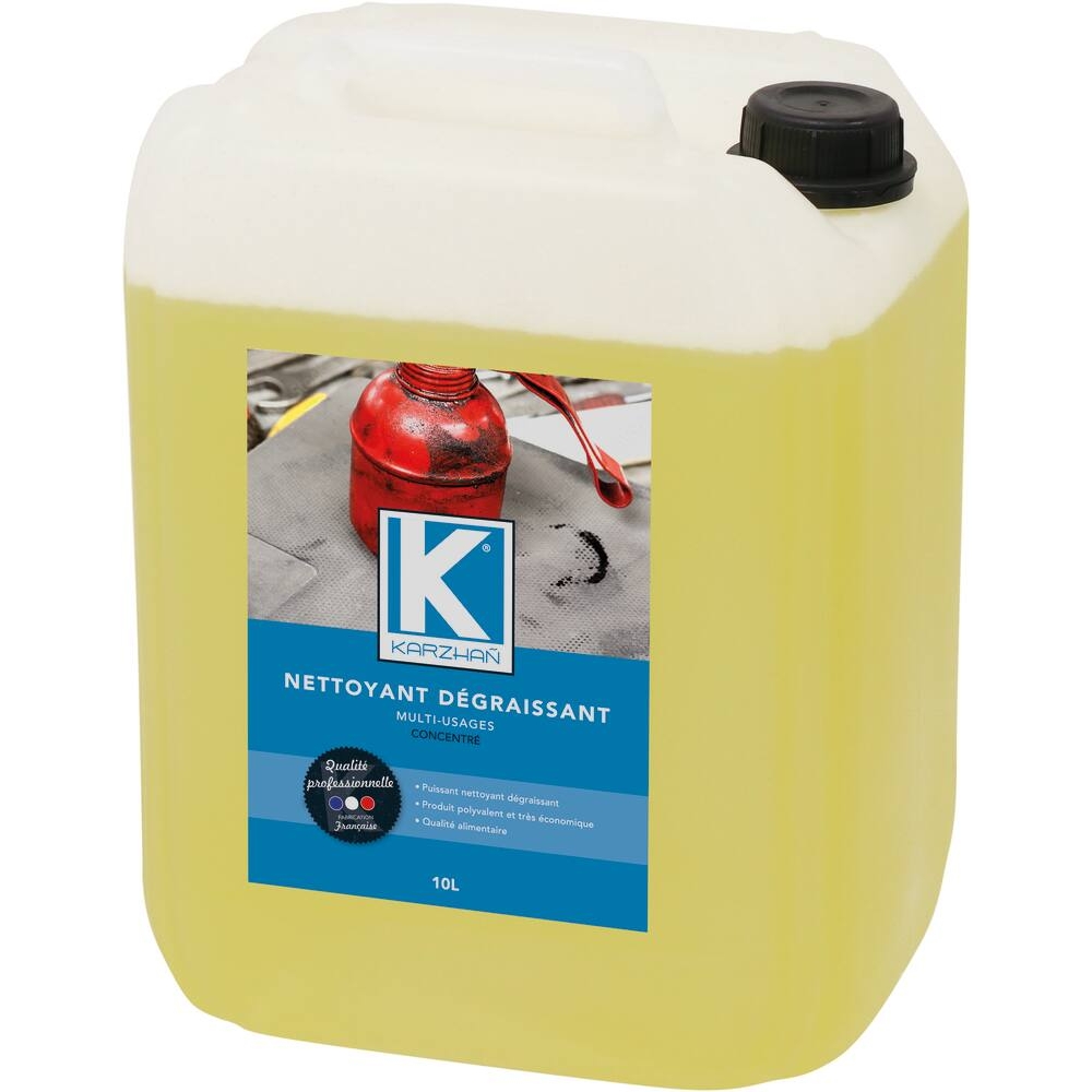 Nettoyant/dégraissant concentré multi-usages - bidon de 10L KARZHAN - 14328