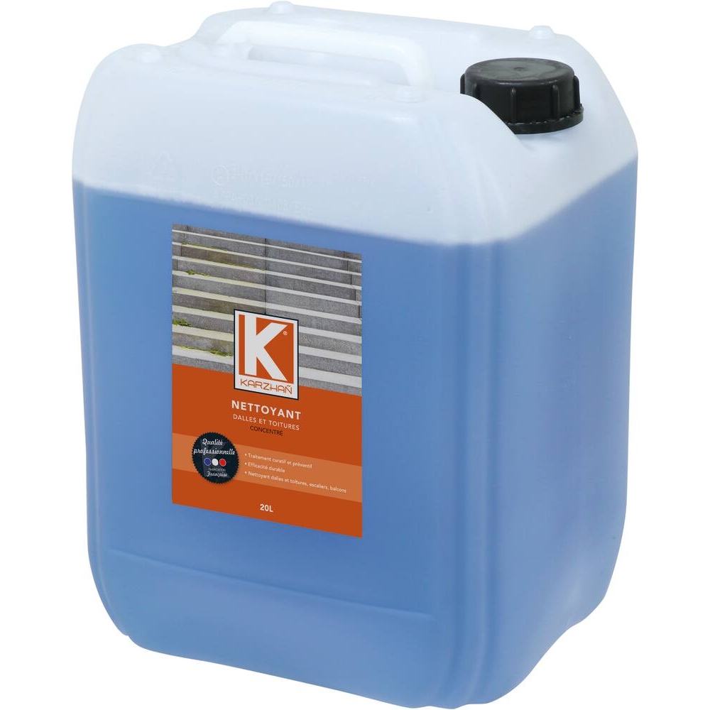 Nettoyant concentré toiture, façade - bidon de 20L KARZHAN - 14329