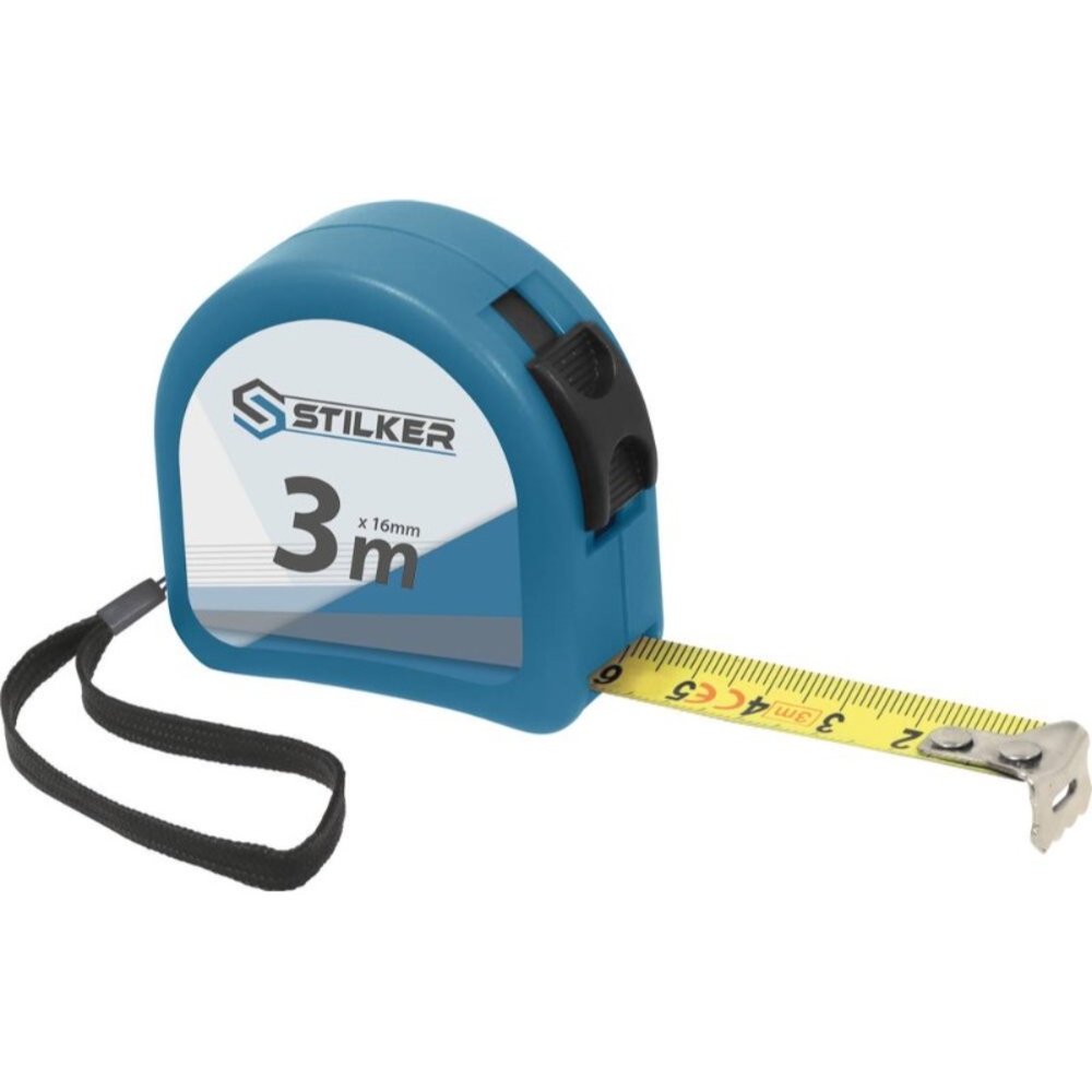 Mètre mesure à ruban autoblocant boîtier abs STILKER - 14363