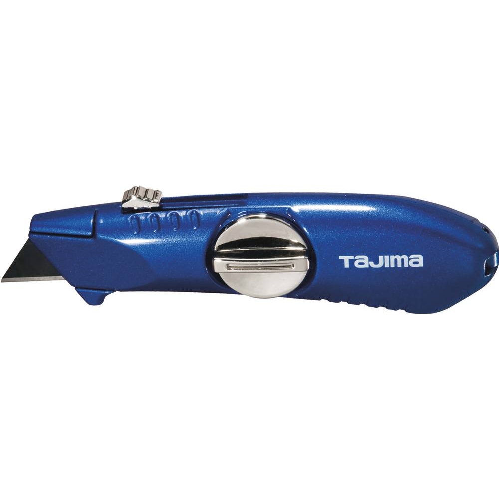 Couteau 19mm métallique lame trapézoïdale 3 positions - TAJIMA - 14394