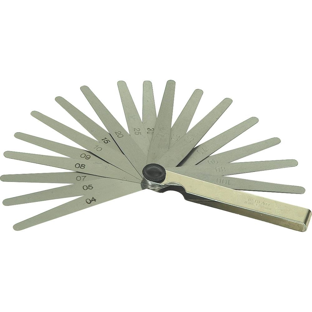 Jauge de mécanicien de 0,05 à 1mm 13x100mm DRAKKAR TOOLS - 14454