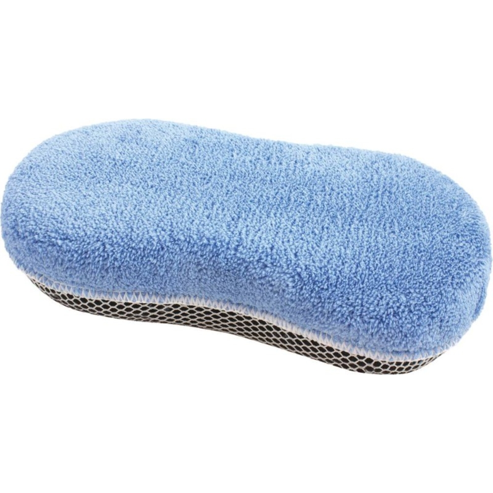 Eponge de lavage auto bleue double face KARZHAN - 14637