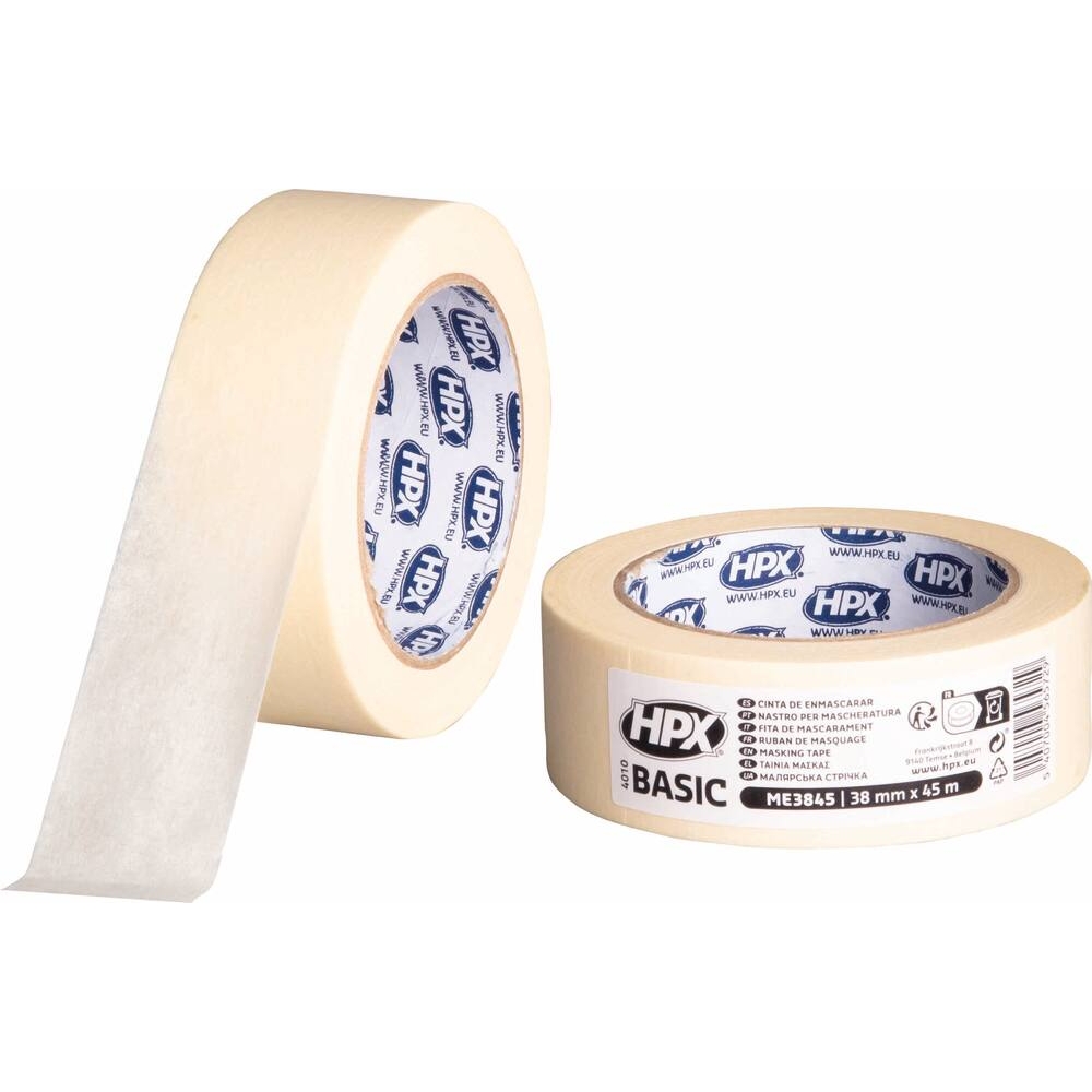 Ruban de masquage 60°C 38mm - rouleau de 45m HPX - 14643