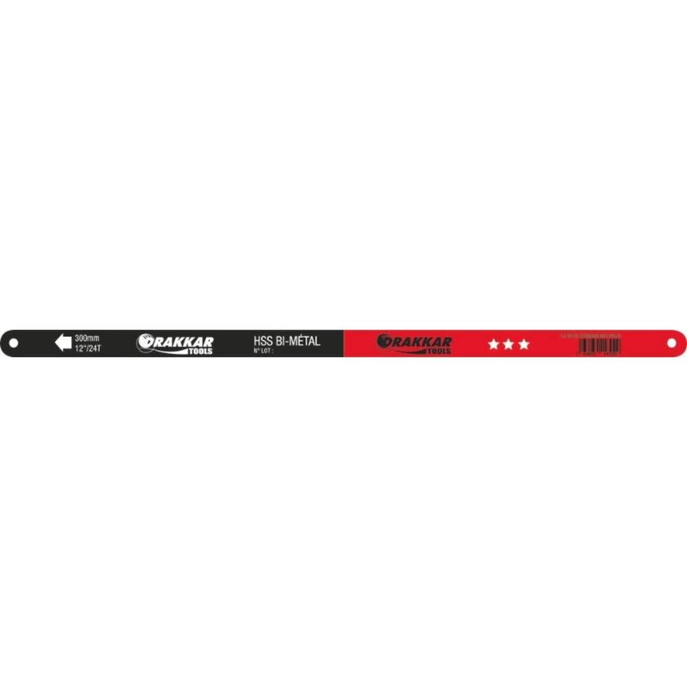 10 LAMES SCIE 10 DENTS HSS BI METAL DT