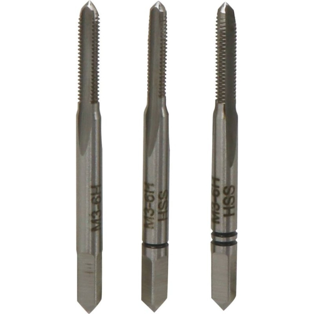 Lot de 3 tarauds m4 DRAKKAR EQUIPEMENT - 14800