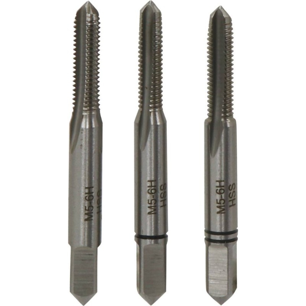 Lot de 3 tarauds m5 DRAKKAR EQUIPEMENT - 14801