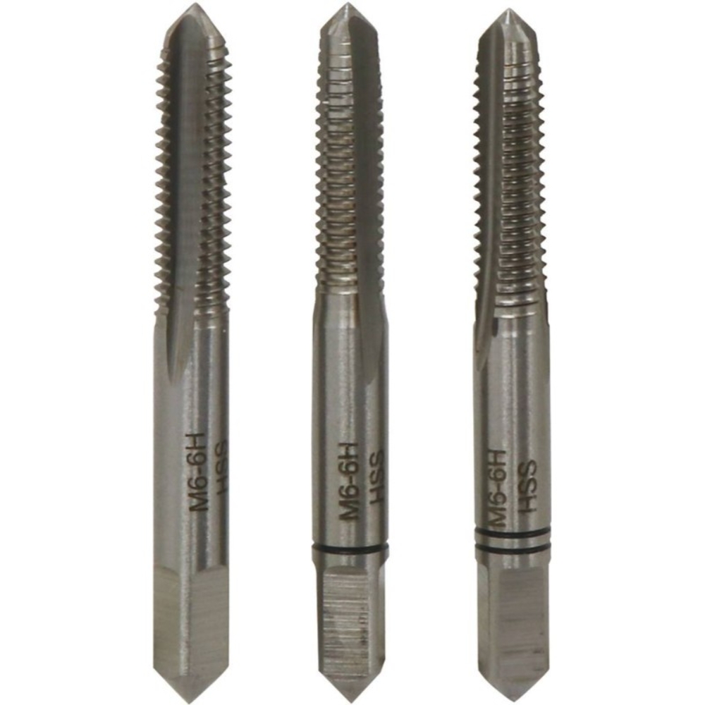 Lot de 3 tarauds m6 DRAKKAR EQUIPEMENT - 14802