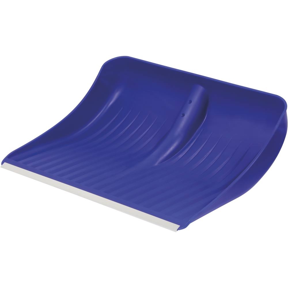 Pelle à grain/à neige PVC bleue 500mm avec languette aluminium DIMARTINO - 14869