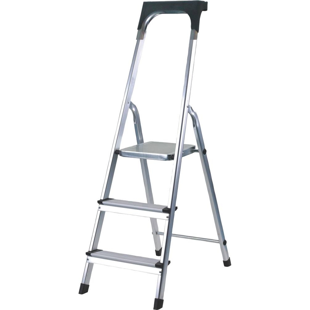 Escabeau 3 marches avec porte-outils DRAKKAR - 14880