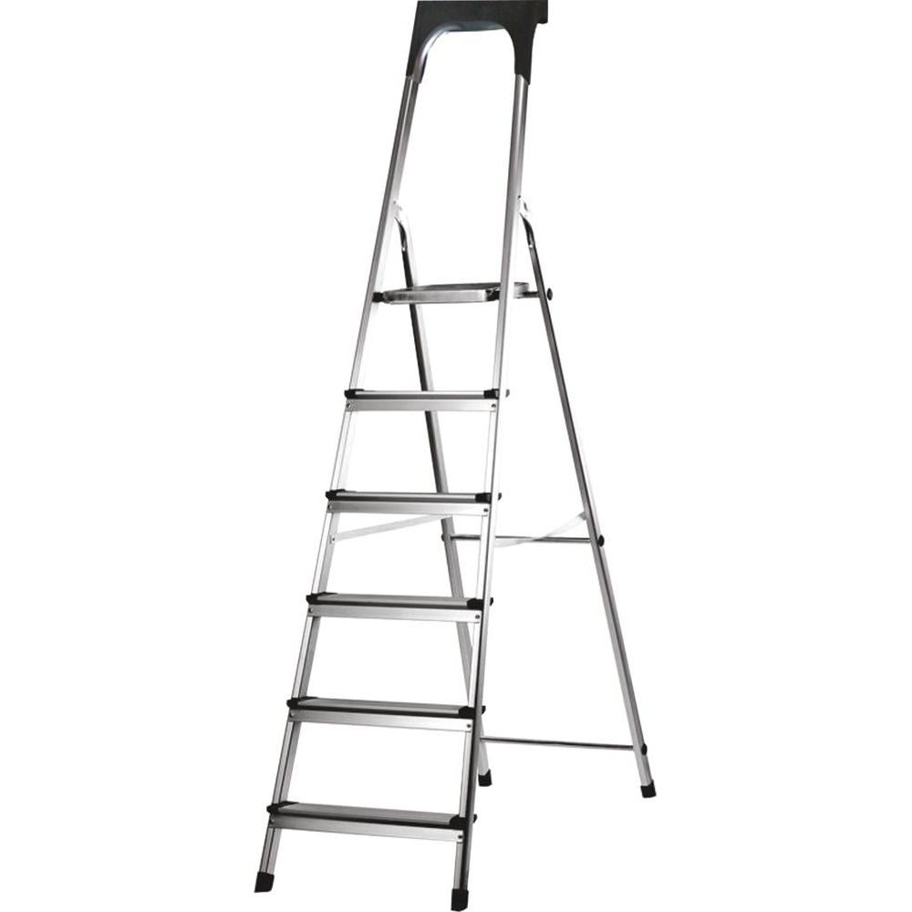 Escabeau 6 marches avec porte-outils DRAKKAR - 14884