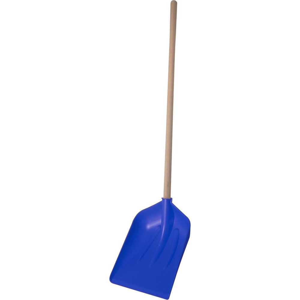 Pelle à grain/à neige PVC bleue 350mm avec manche 1,1m DIMARTINO - 14944