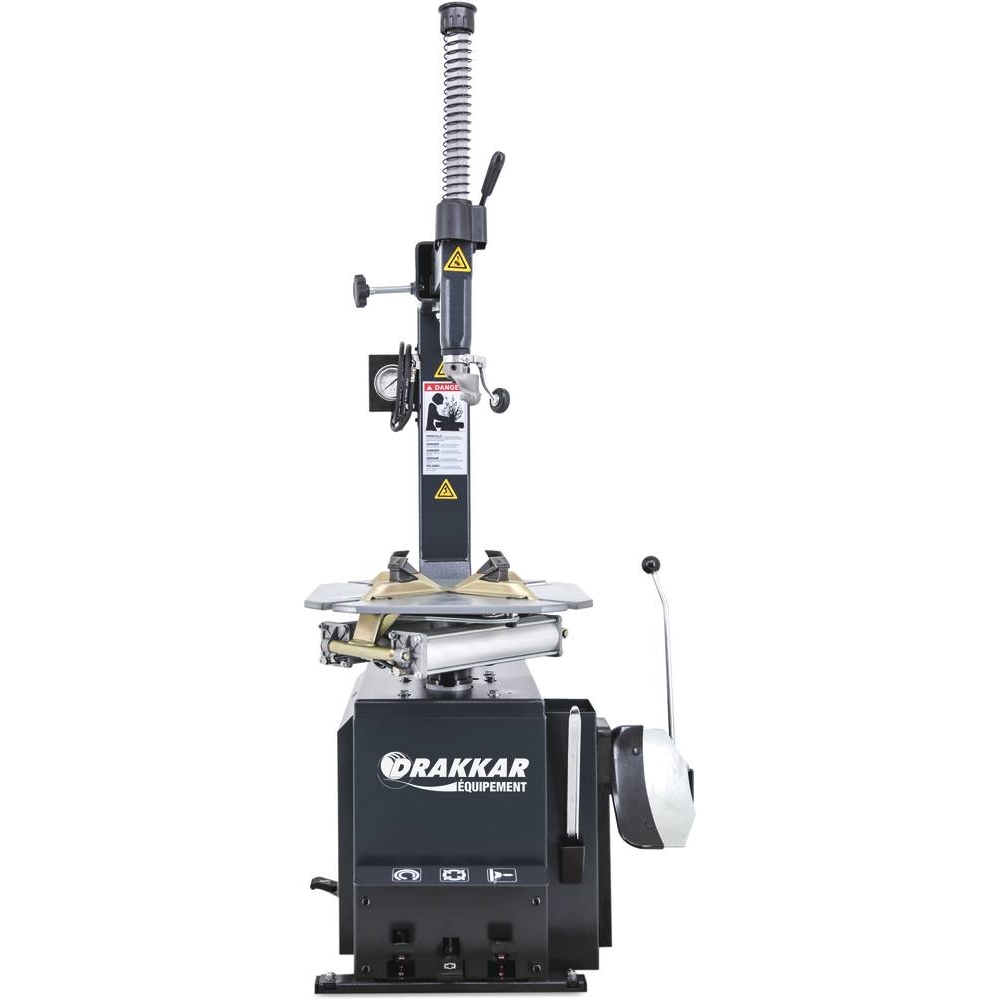 Machine démonte-pneu semi-automatique 400V VL/VU/4x4 DRAKKAR - 15090