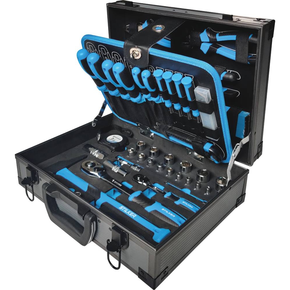 Mallette de d&eacute;pannage 112 outils 1/4