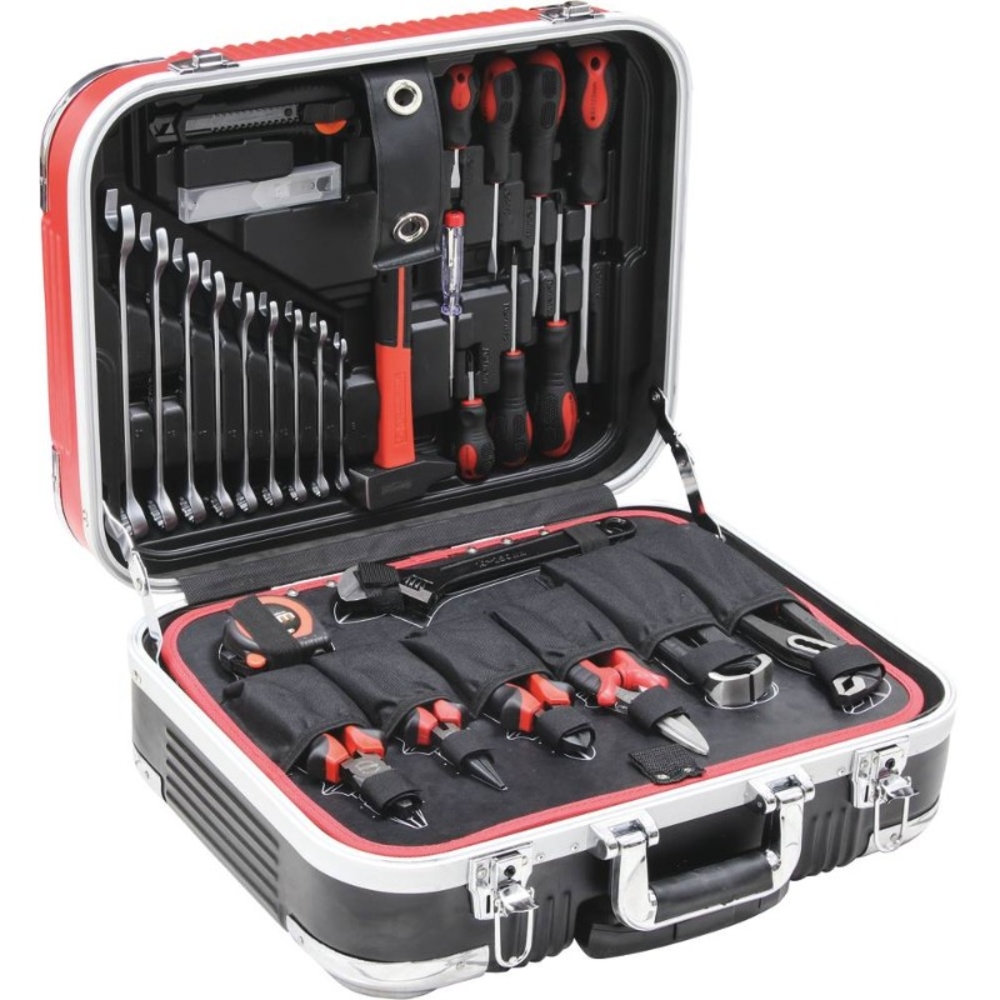 Mallette de dépannage sur roues 133 outils 1/4' DRAKKAR TOOLS - 15157