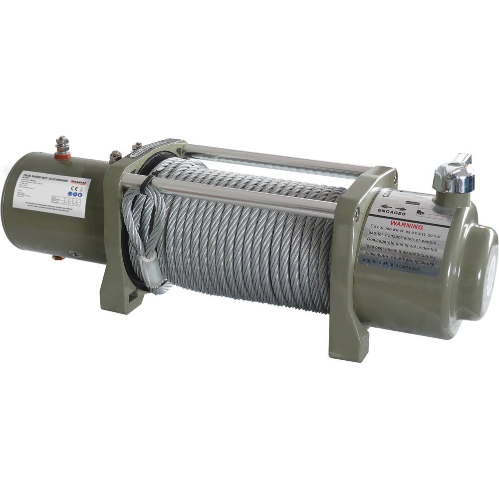 Treuil de traction électrique 4x4 12V 5440kg DRAKKAR - 15246