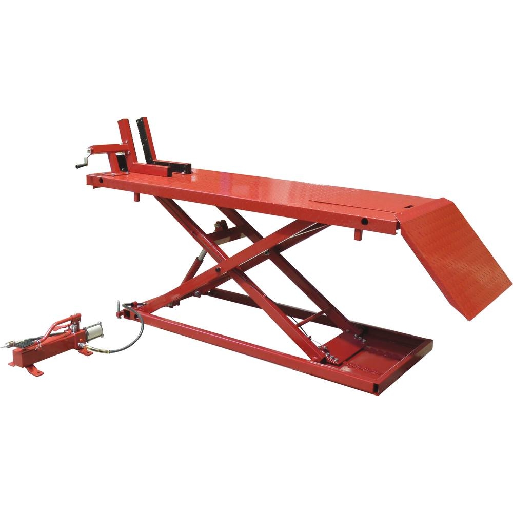 Table élévatrice fixe hydraulique 680kg pour moto DRAKKAR - 15396