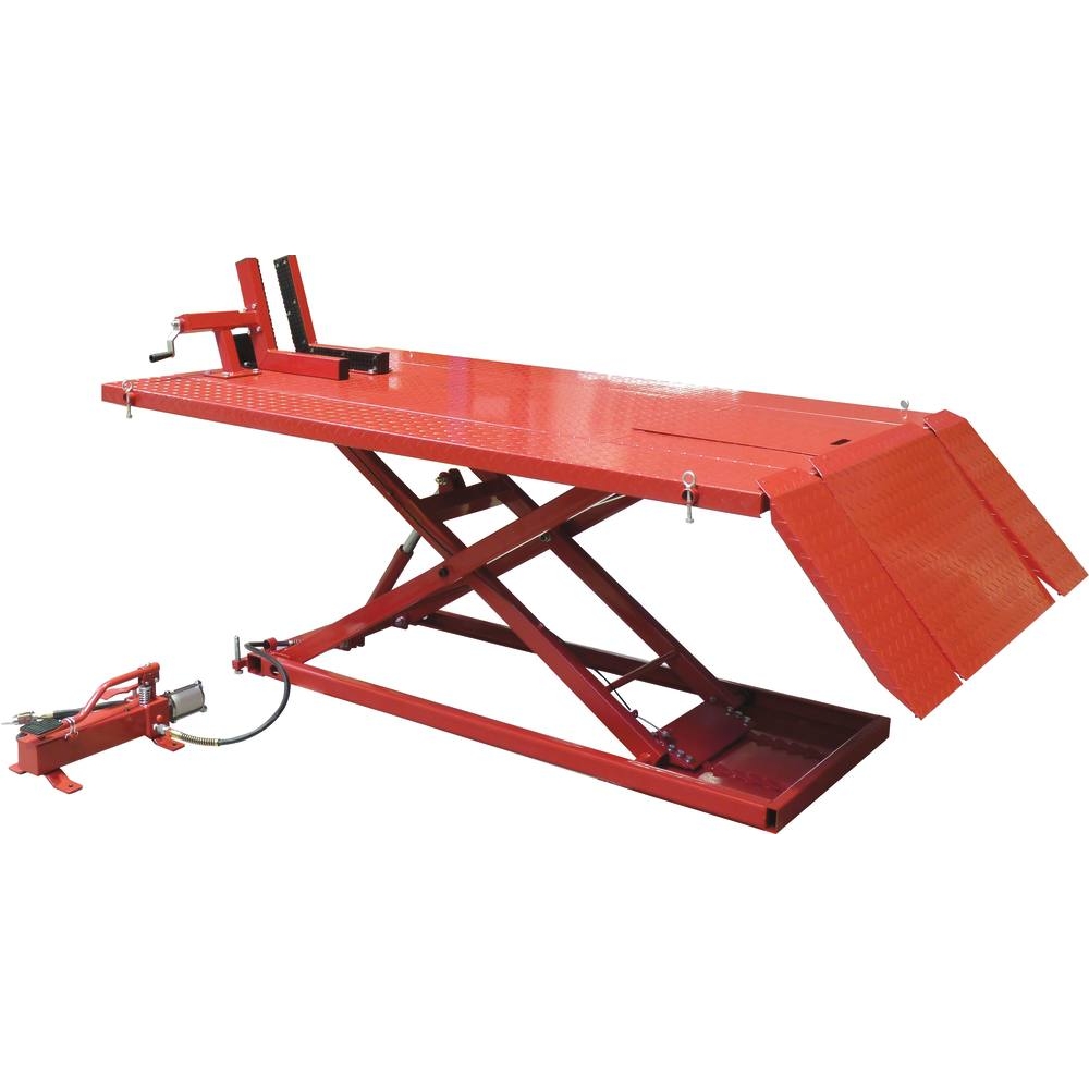 Table élévatrice fixe hydraulique 680kg pour moto/quad/voiturette DRAKKAR - 15398