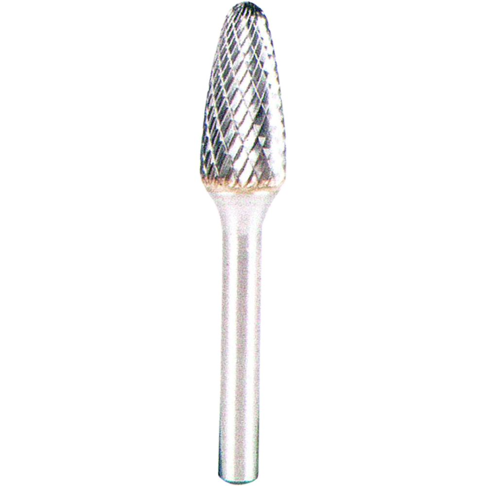 Fraise métallique ogive bout arrondi sur tige 9,6mm RHODIUS - 15435