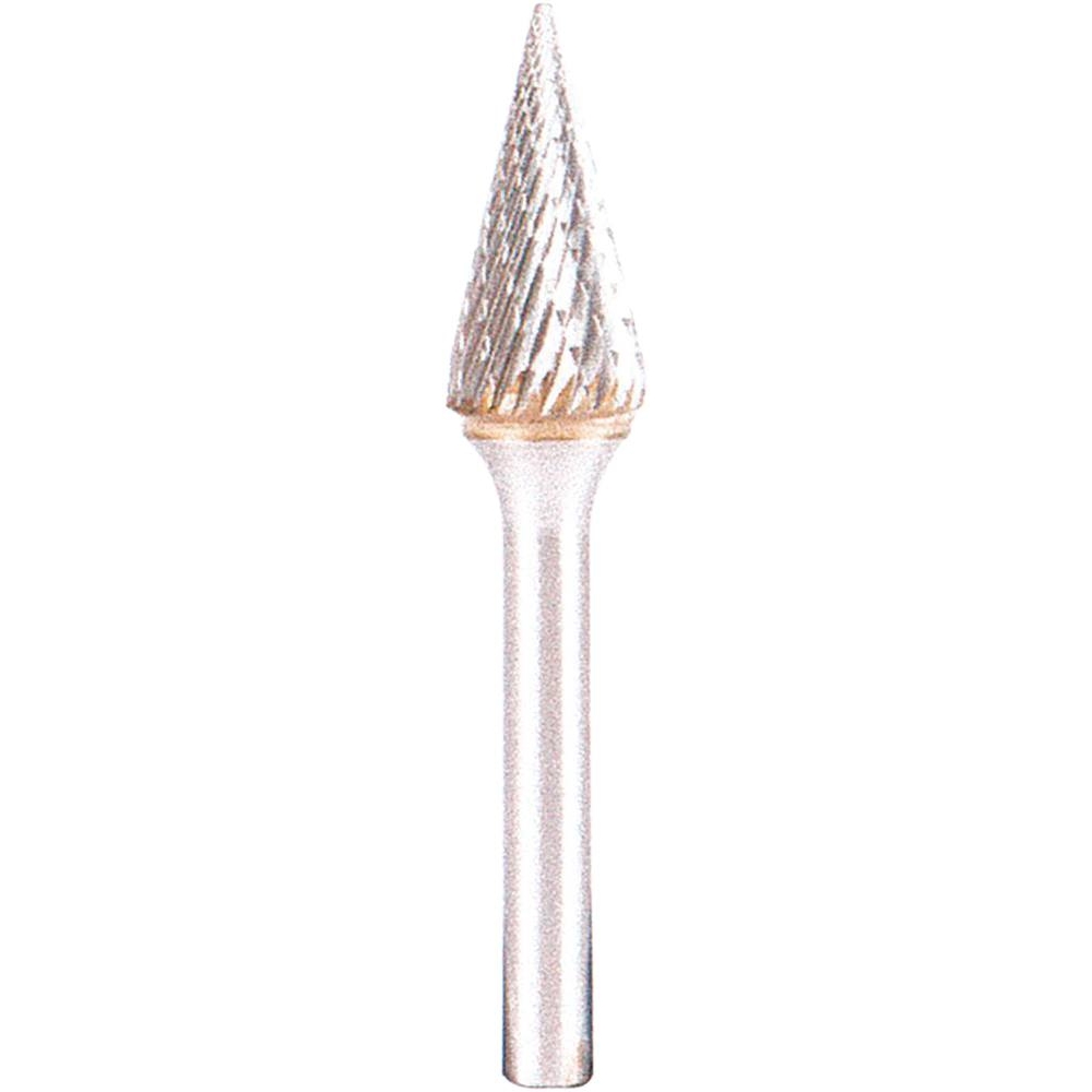 Fraise métallique conique à bout pointu sur tige 12,7mm RHODIUS - 15439