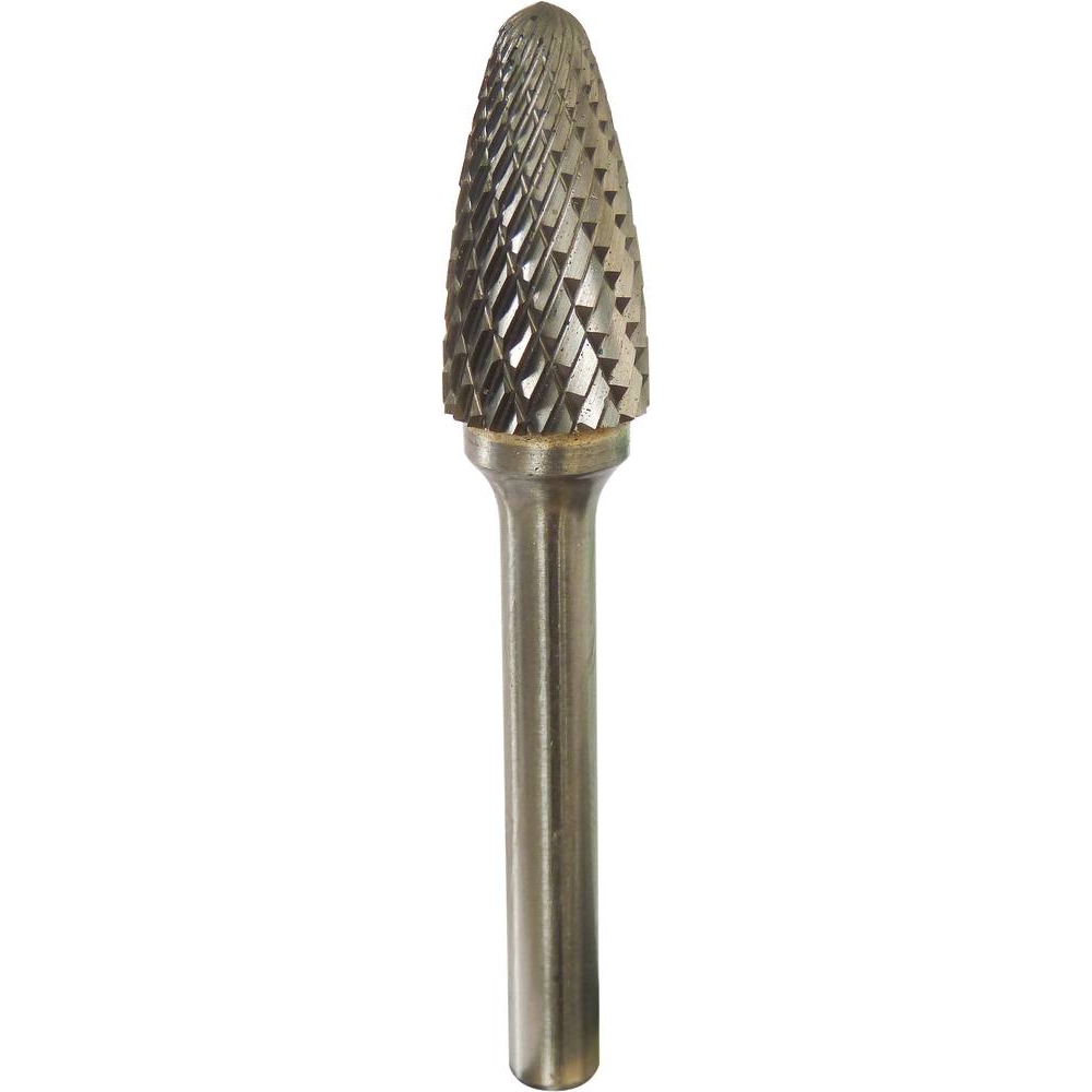 Fraise métallique ogive bout arrondi sur tige 6mm DRAKKAR TOOLS - 15514