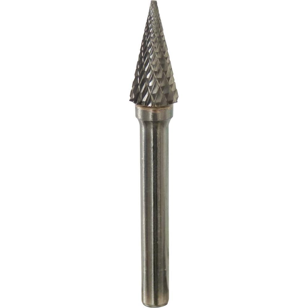 Fraise métallique conique à bout pointu sur tige Ø 6mm DRAKKAR TOOLS - 15519