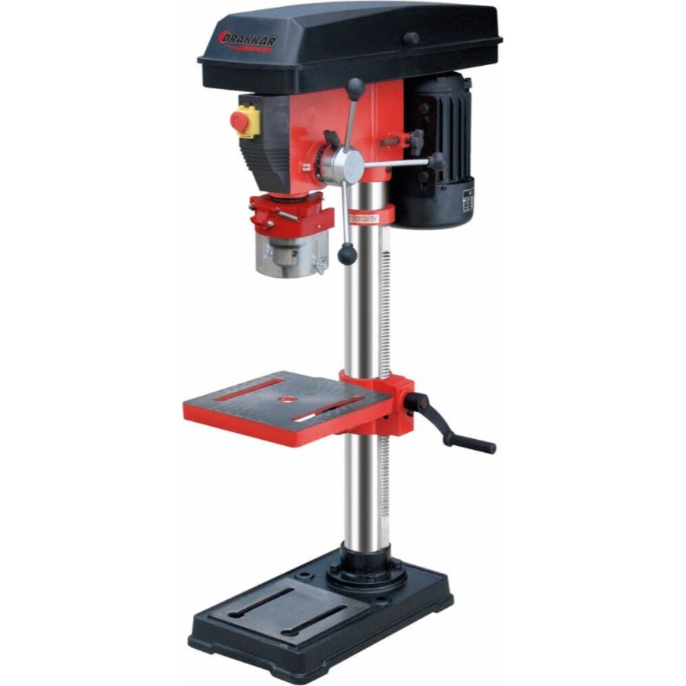 Perceuse sur colonne monophasée 550 W Ø 16 mm DRAKKAR EQUIPEMENT - 15590