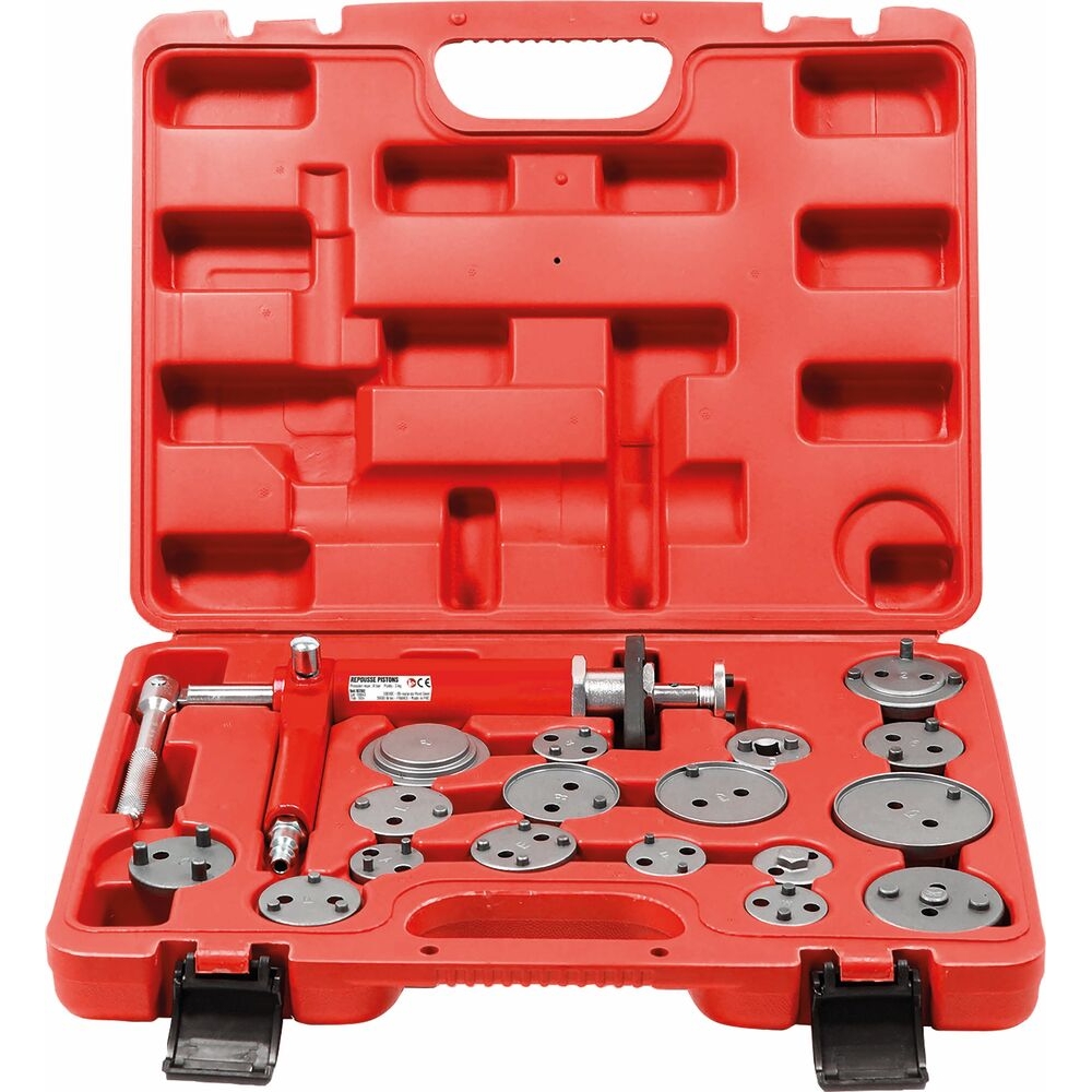 Repousse piston pneumatique pour étrier de frein - coffret de 18 pcs DRAKKAR - 15702