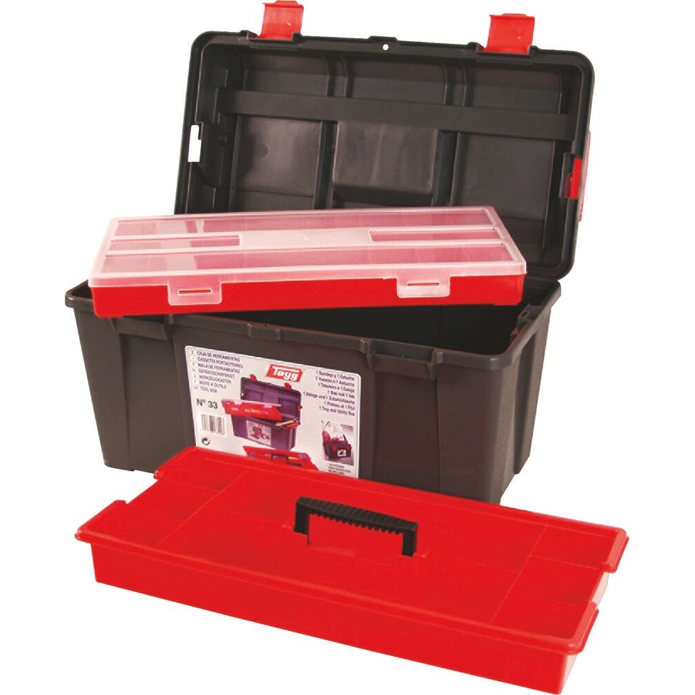 Boîte de rangement avec panier et mallette de rangement 480x258x255mm TAYG - 15725