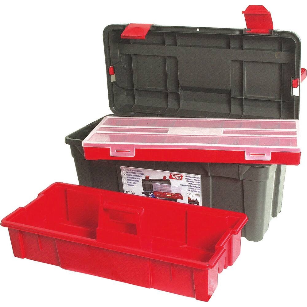 Boîte de rangement avec panier et mallette de rangement 580x285x290mm TAYG - 15730