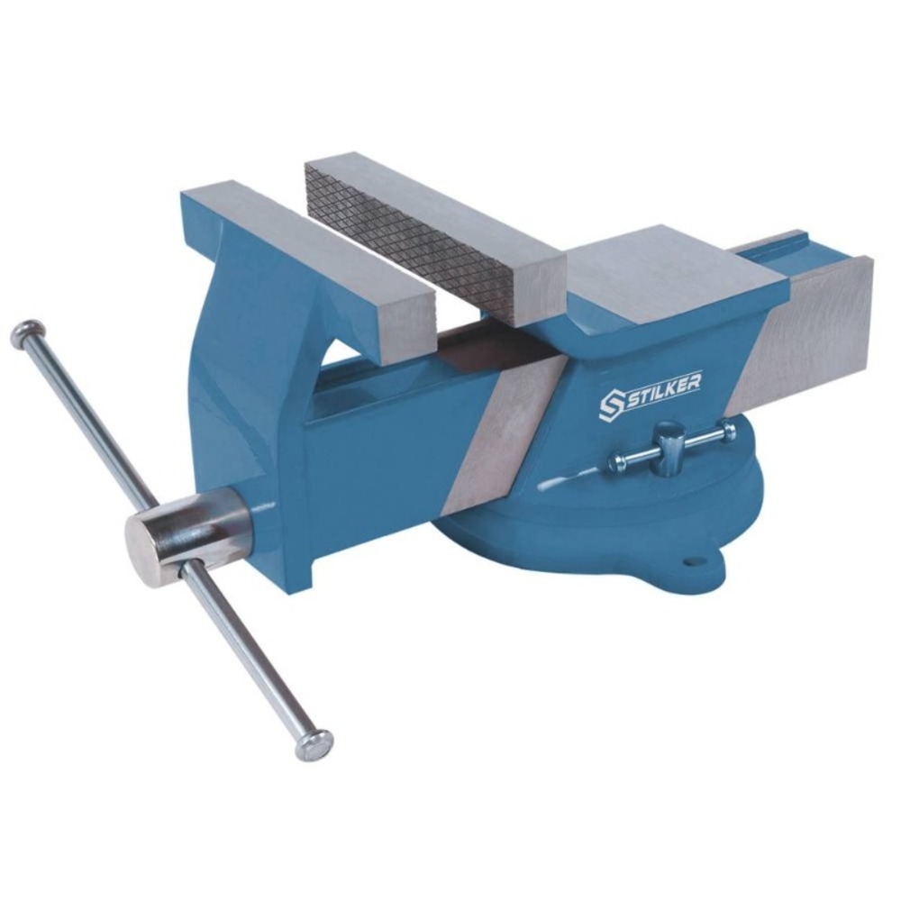 Etau acier 150mm tournant STILKER - 15758