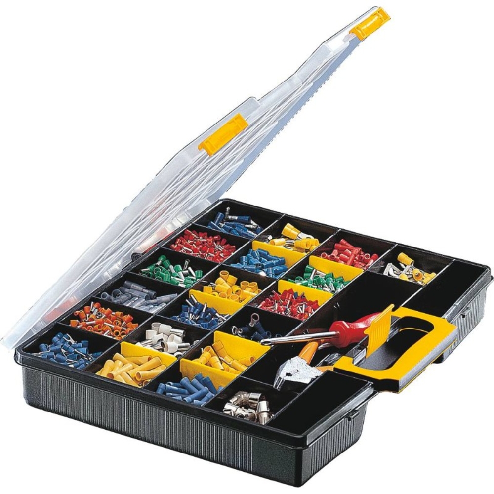 Mallette de rangement double casiers modulables DIMARTINO - 15789