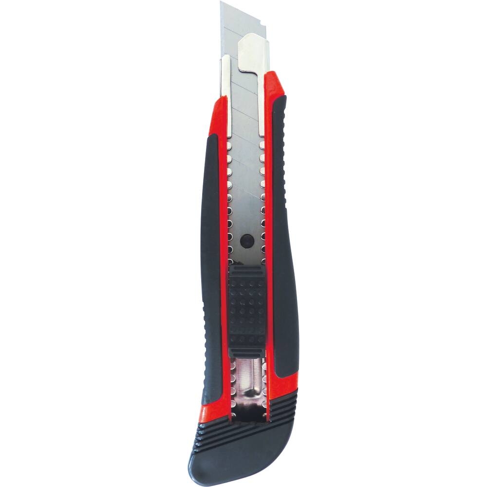 Cutter 18mm auto-bloquant guide lame en acier bi-matière - DRAKKAR TOOLS - 15848