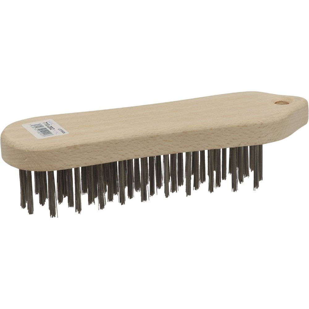 Brosse métallique violon fil acier 5 rangs 210mm - 15872