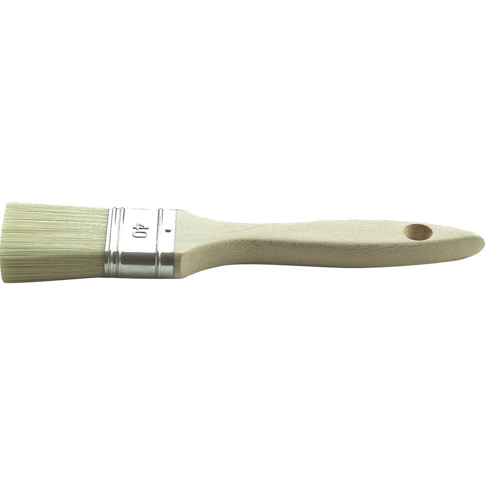 Pinceau plat poils synthétiques 40mm - lot de 12 pcs DRAKKAR TOOLS - 15920
