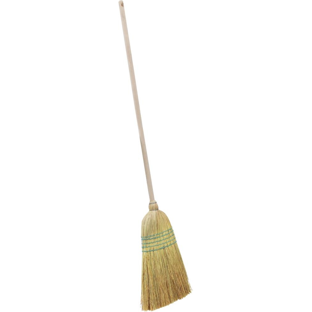 Balai paille de riz avec manche bois - 15967