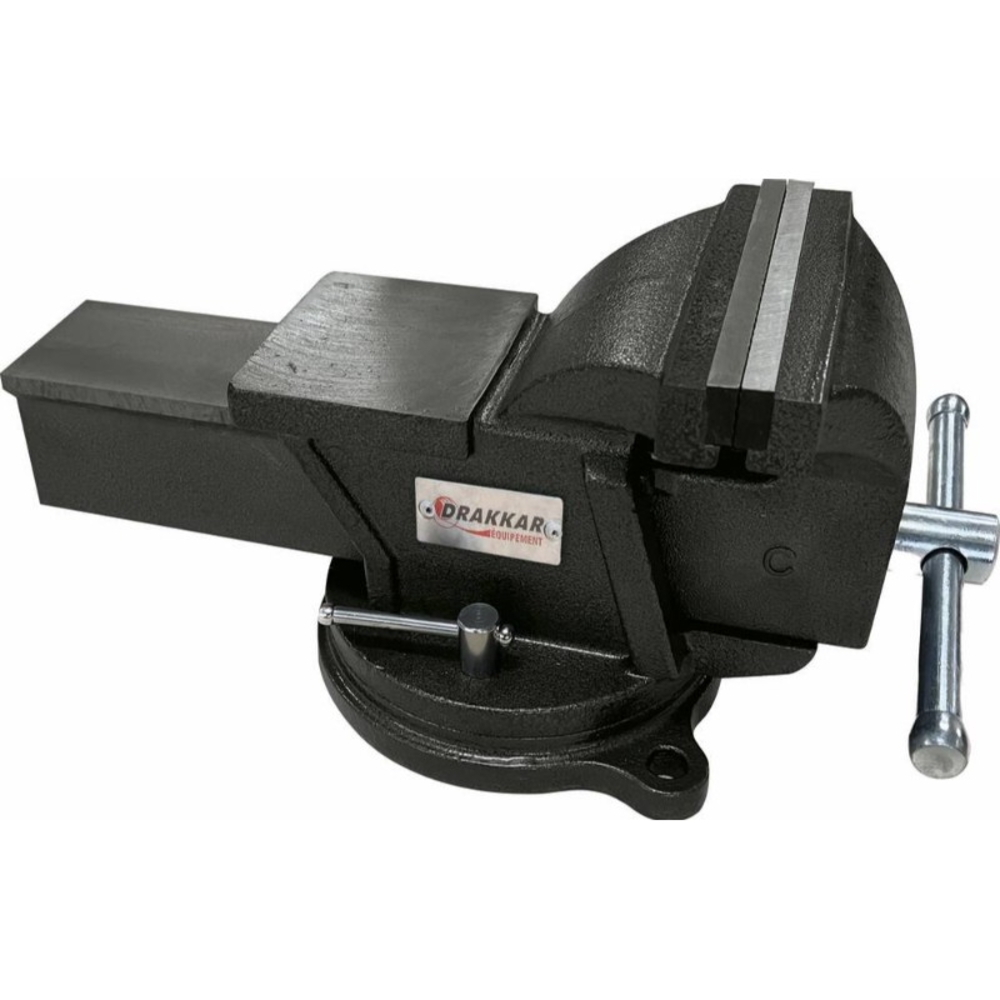 Étau acier avec enclume base pivotante à 360° - 15991