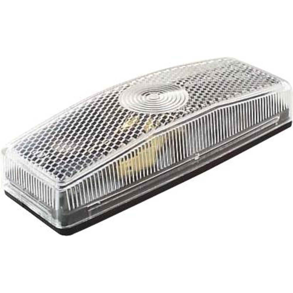 Feu de position blanc rectangle AJ.BA - 16039