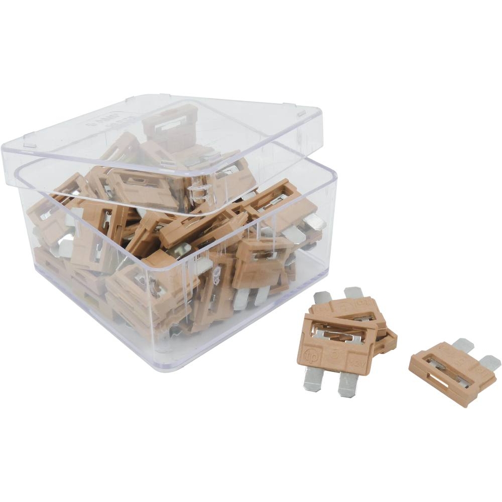 Fusible enfichable 5A beige - lot de 50 pcs SODELEC - 16041