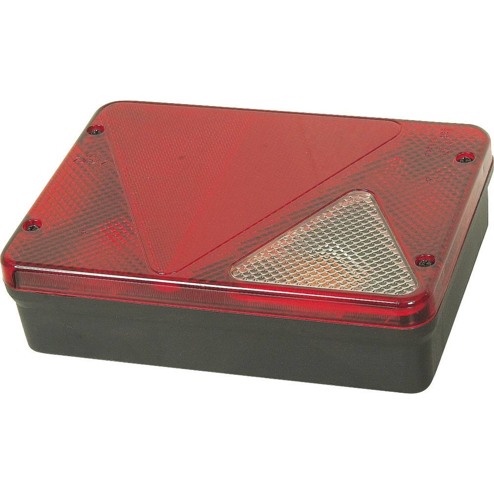 Feu arrière rectangle gauche 12V 6 fonctions 188x135mm AJ.BA - 16048