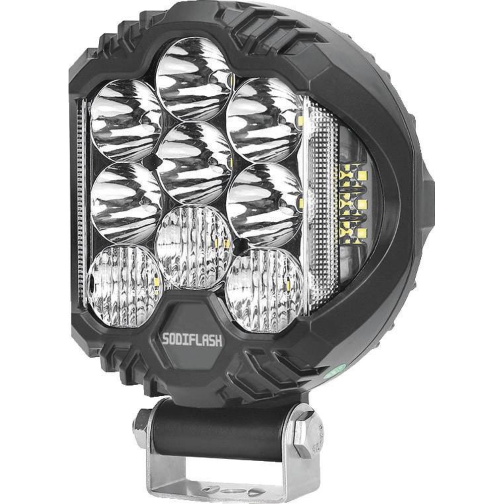 Phare de travail ovale LED 12/24V 40W 3800 lumens SODIFLASH - 16054