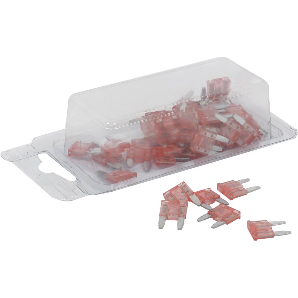 Fusible mini enfichable 4A rose - lot de 50 pcs SODELEC - 16078