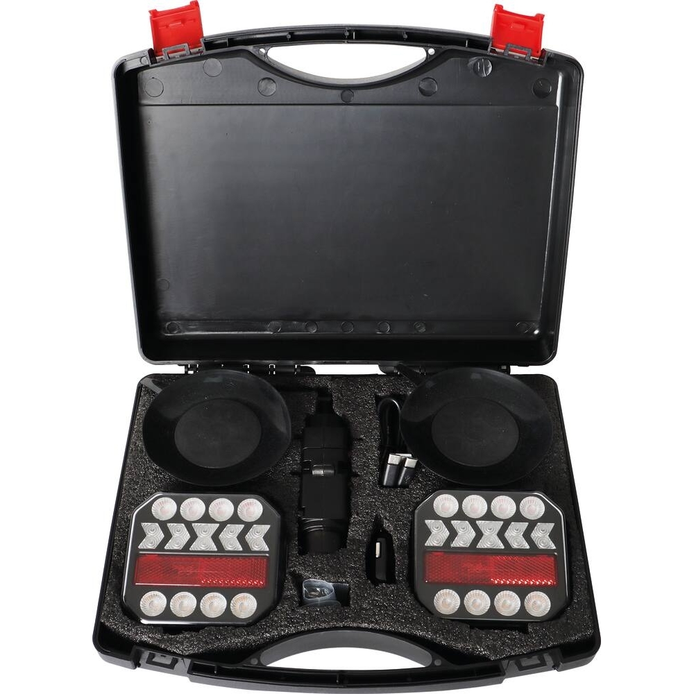 KIT DE SIGNALISATION ARRIERE 12V MAGNETIQUE LED WIFI AVEC CANBUS - 16134