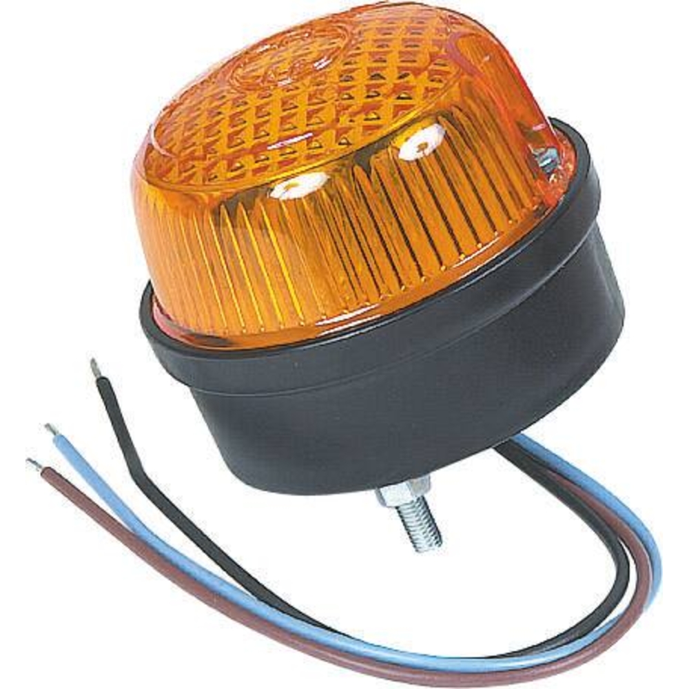 Feu/mini flash xénon 12/24V orange - 16147